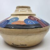 Simone Larrieu vase in ceramic France Art Deco 1930