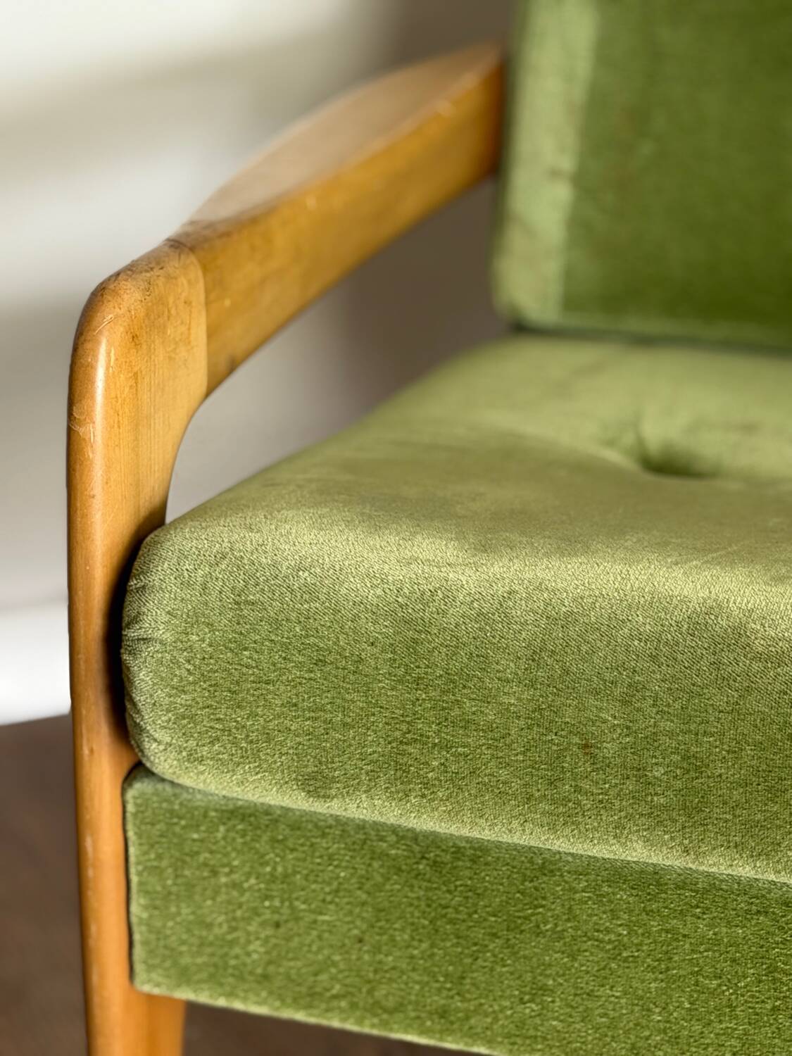 Pair of vintage Scandinavian armchairs – Eugen Schmidt / Solofor style