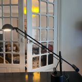 Articulated lamp with balance wheel 80s