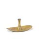 Philippe Hiquily. Hammered and gilded bronze bowl. Signed. 1980s.