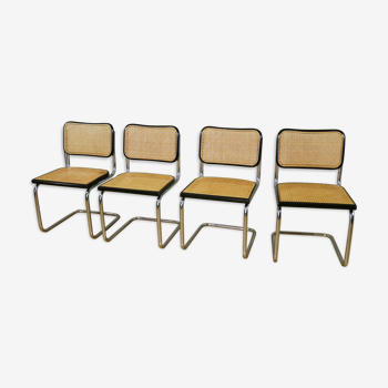 Cesca B32 Chairs by Marcel Breuer from the 70s