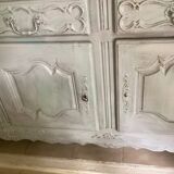 Low sideboard with four doors and four drawers