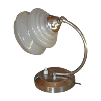 Lampe de table chrome
