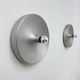 Mid-century design disc lamp, 1970s attributed to Charlotte Perriand for Les Arcs, set of 2