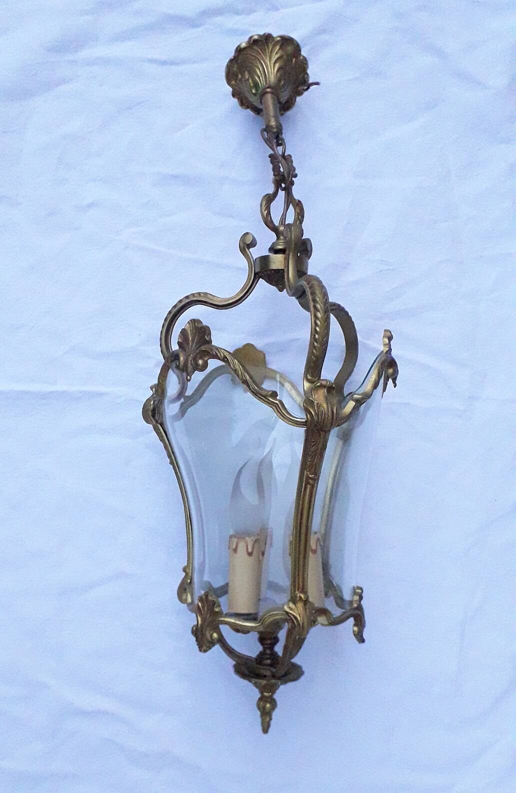 Bronze chandelier or pendant light