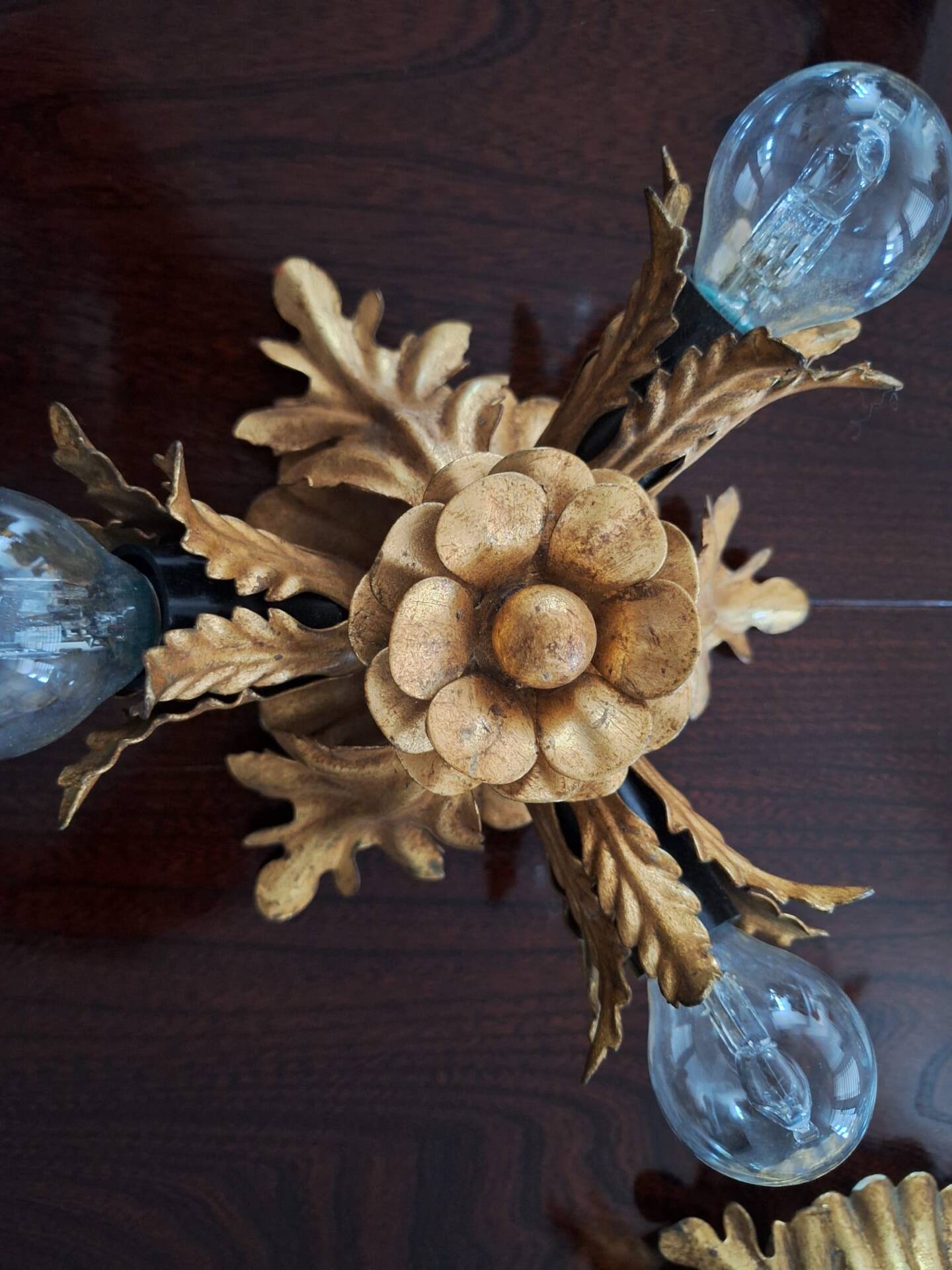 4 plafonniers, appliques Art déco Banci Firenze