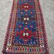 Antique Karabakh carpet, naturally dyed wool, Caucasus 19th century