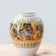 Kaiser "Theben" set of 2 porcelain vases, Egyptian motif.