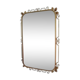 Golden vintage mirror