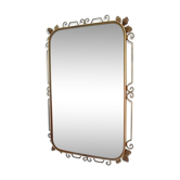 Golden vintage mirror