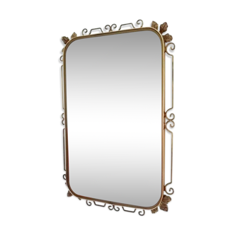 Golden vintage mirror