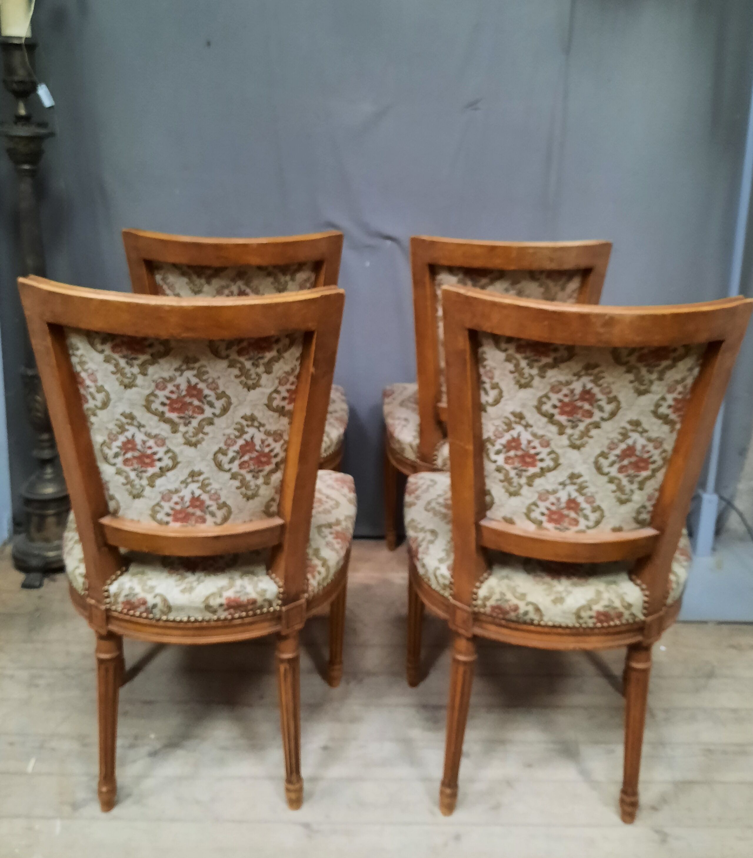 4 Louis XVI style chairs