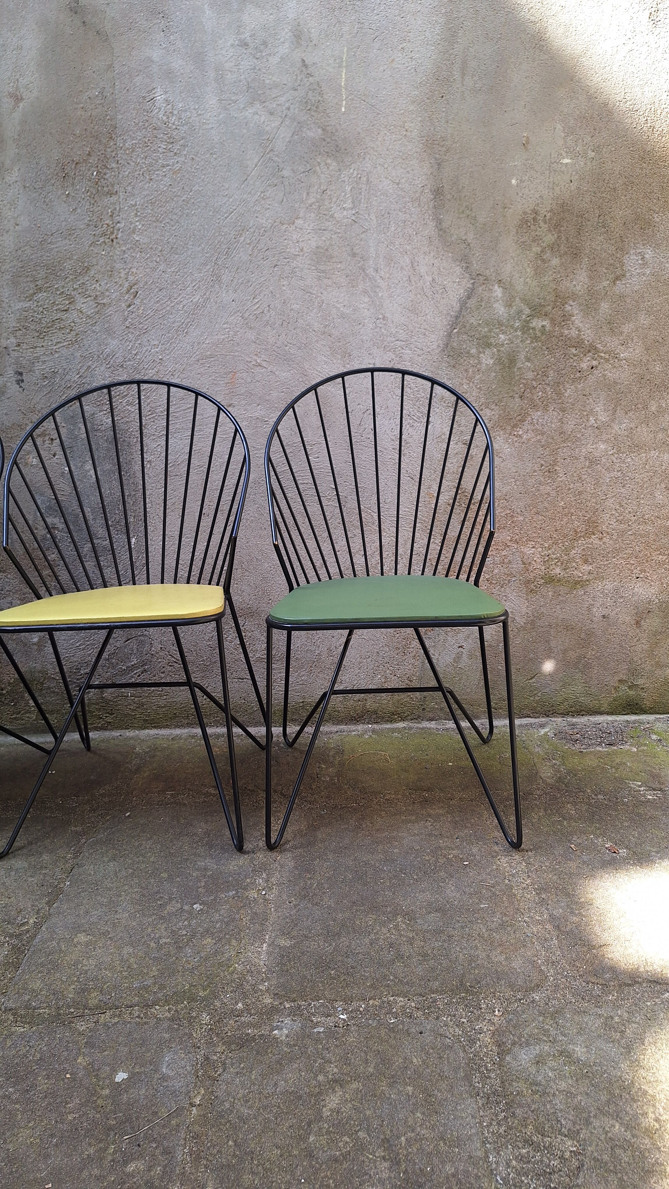 Set of 4 chairs by J.O. Waldar & V. Möldhammer for Sonett Karl Fostel