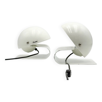 Pair of 'Bugia' Lamps by Giuseppe Cormio for Guzzini, 1975