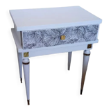 Vintage bedside table restyled