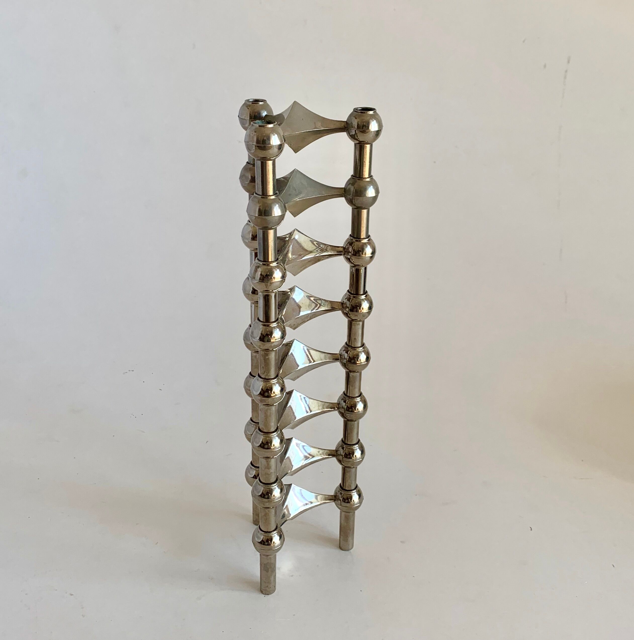 Candleholders by Fritz Nagel for BMF, 1960s, set of 8