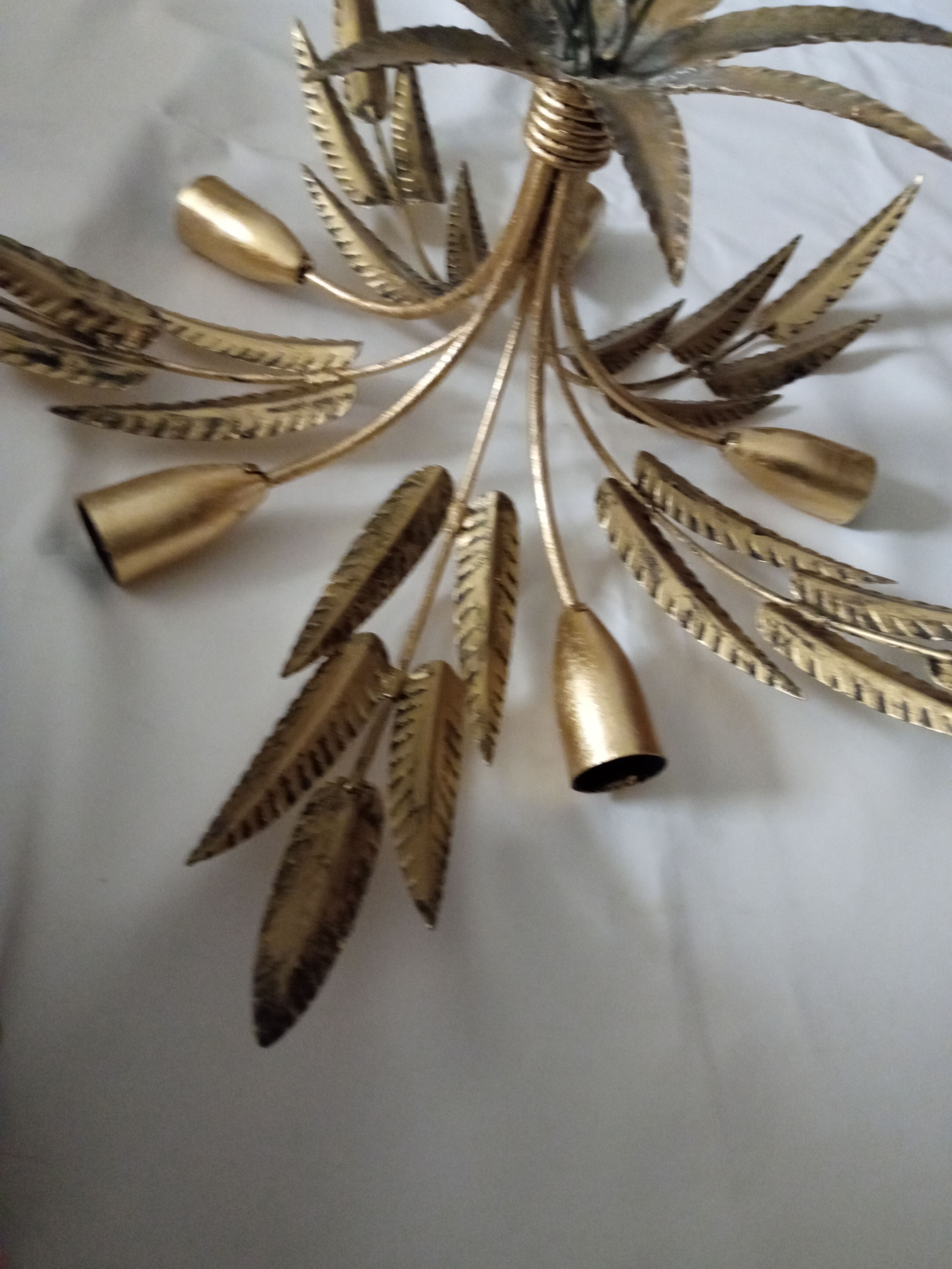 Ceiling lamp golden sun