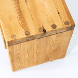 Pine bench / hallway furniture in the style of Ruben Ward.