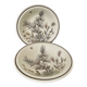 Set of 2 Grindley English ceramic plates.