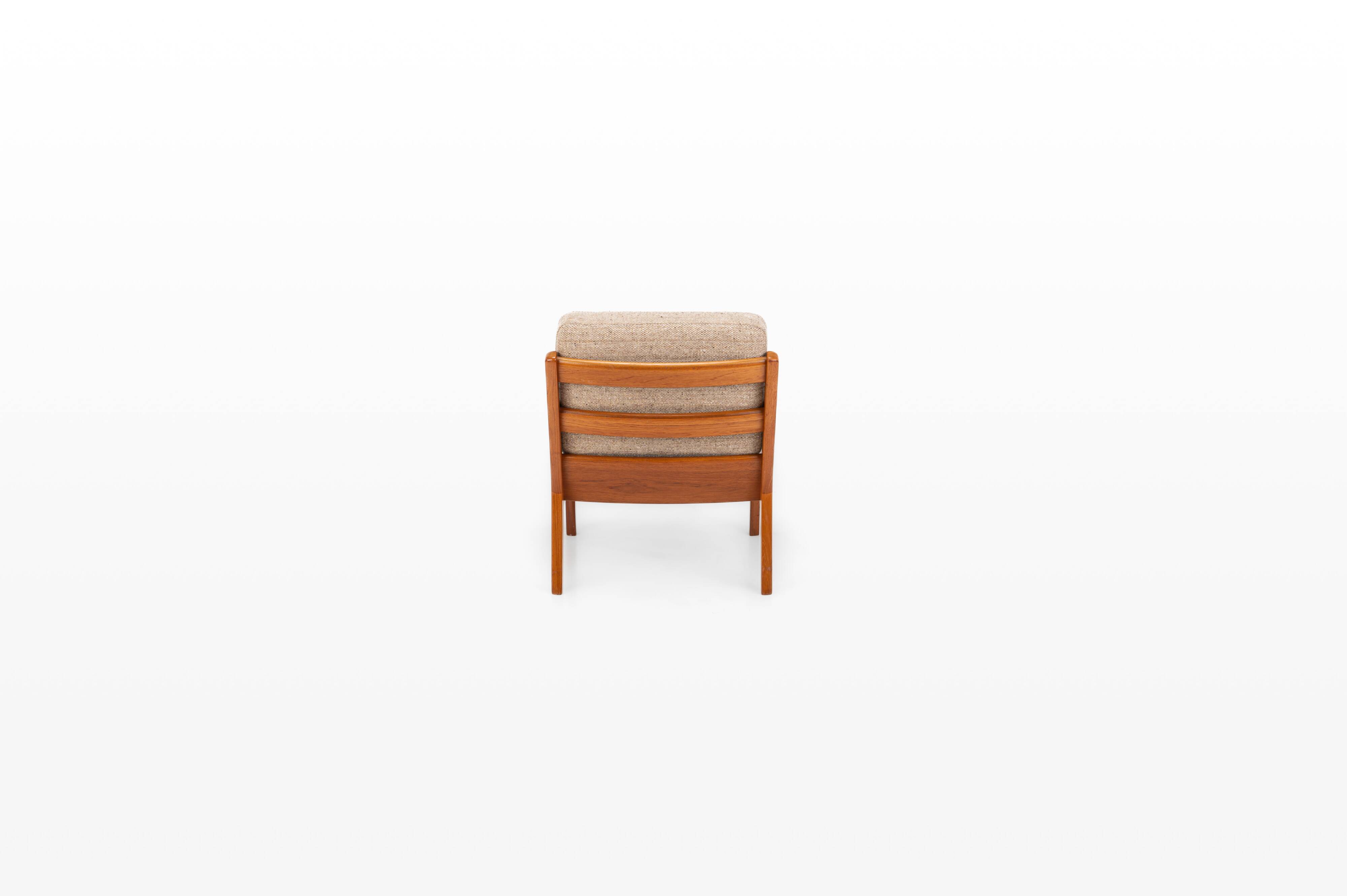 Easy chair by Ole Wanscher for Peter Jeppesen Møbelfarbik, Denmark 1960s