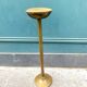 Brass pedestal ashtray, 1950
