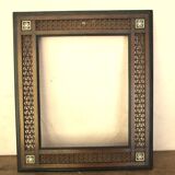 Large oriental frame with moucharabieh decoration