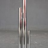 Mud tubes design nickel-plated metal 1980