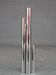 Mud tubes design nickel-plated metal 1980