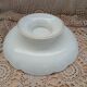 Compotier en porcelaine blanche