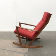 Danish rocking chair from the mid-century by Poul Volther for Frem Røjle.