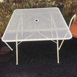 Armchairs with original cushions and Emu garden table model Rio 1966.