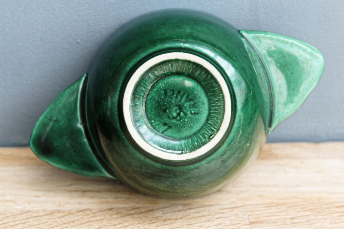 Lot of 6 ear bowls in faience of Saint Clement