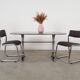 Stone table, Danish design, 1980s, made in Denmark