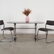 Table danoise en pierre, années 1980