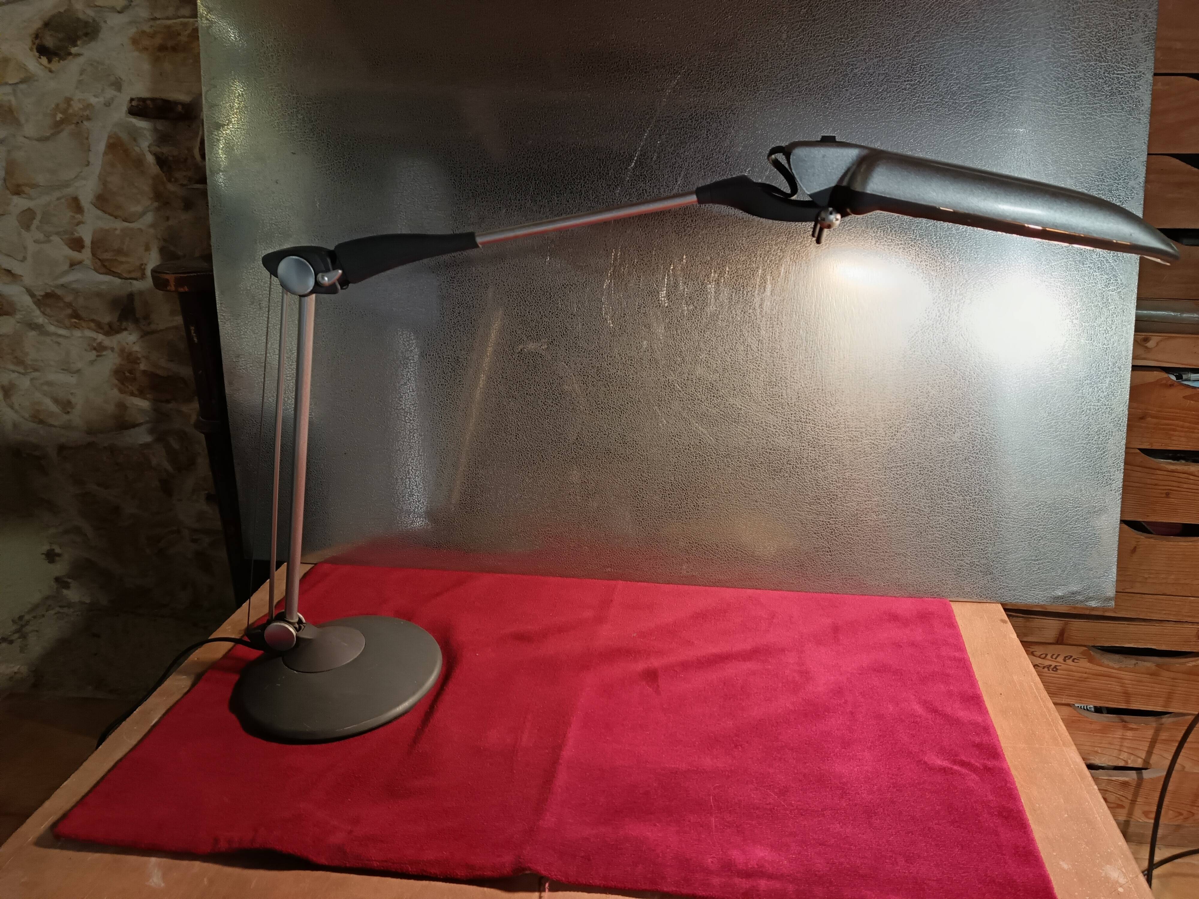 "Alluminor" "jumbo type 2" desk lamp.