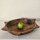 Antique wooden dish "Parat" India early 20th century