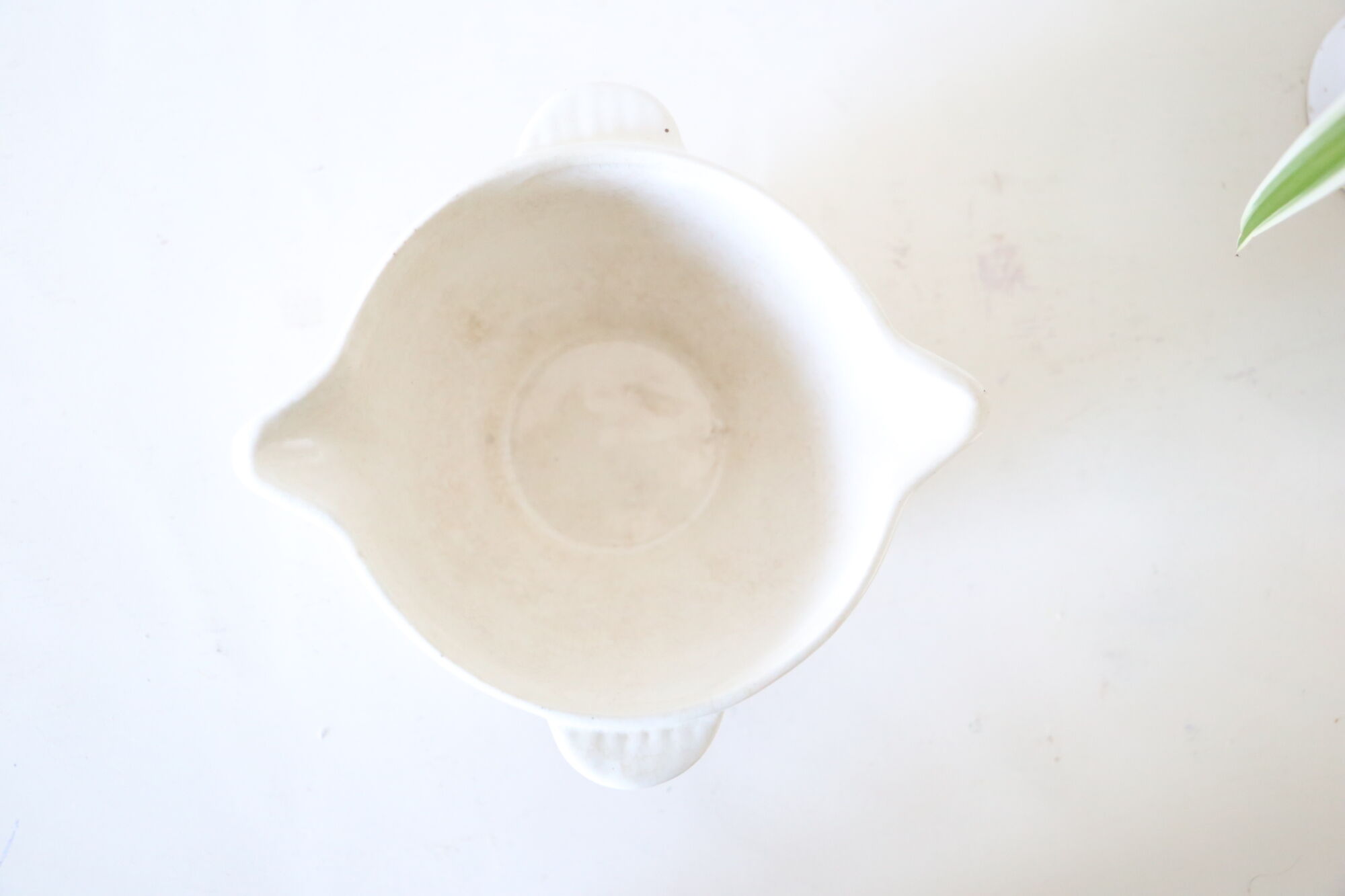 Saucière Badonviller ceramic, rose decoration, art deco, 1930, vintage French