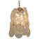 Design Brass and Glass Pendant / Chandelier by Zelezny Brod, 1970s