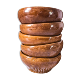 5 sandstone bowls