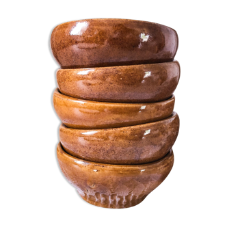 5 sandstone bowls
