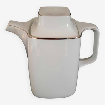 Cafetière en porcelaine, années 70-80