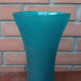 Glass paste effect vase