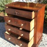 Coffre antique de 4 tiroirs