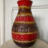 Vase Bay Scheurich Fat Lava West Germany 12 25
