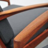 2x Model 121 Paper Knife armchairs by Kai Kristiansen for Magnus Olsen