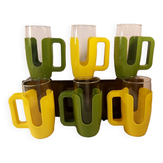 Esso advertising glasses