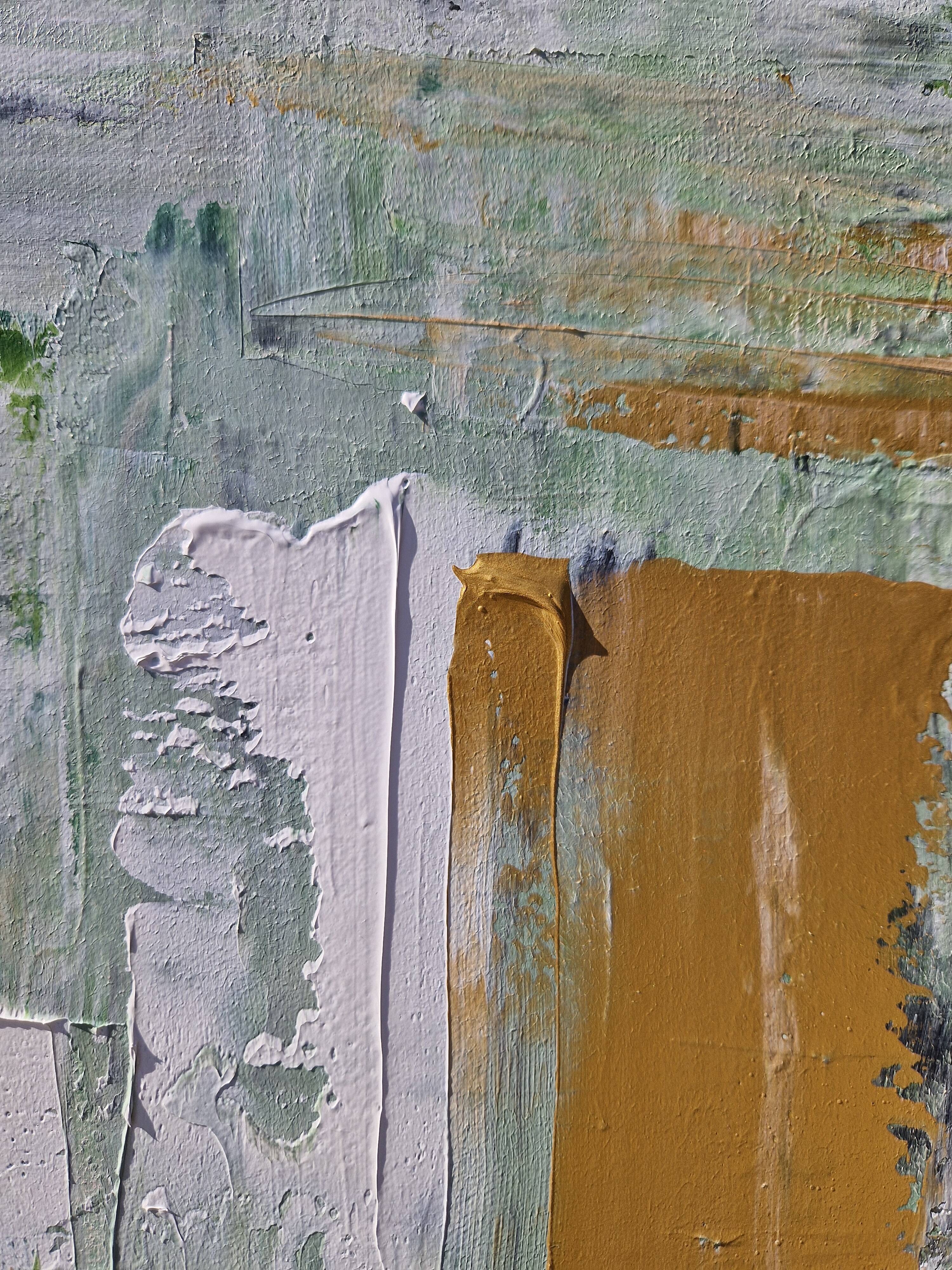 Abstract painting table