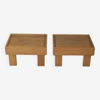 Paire de tables de nuit Maison Regain