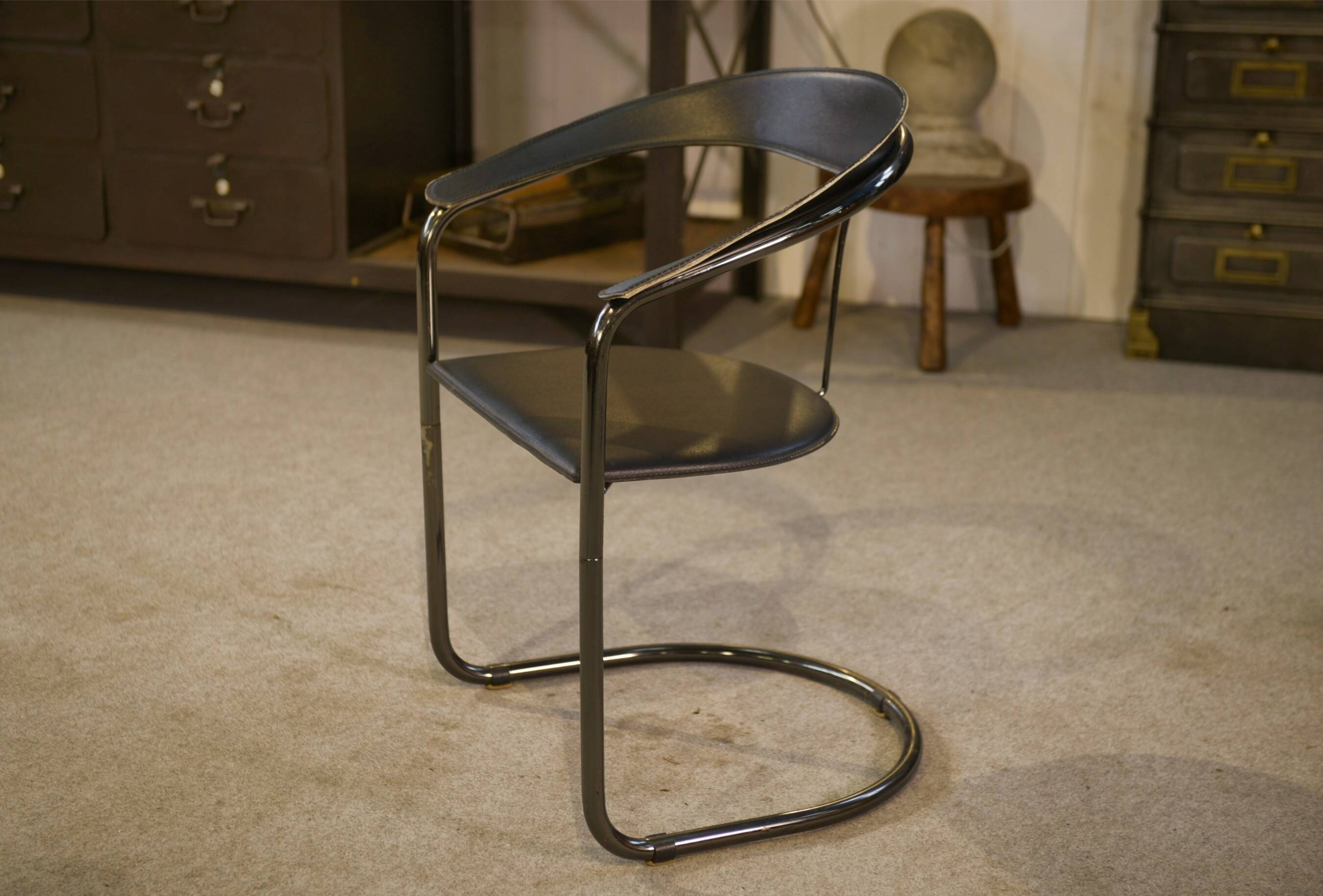 Design armchair by Arrben Italy 1980s