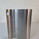 Stainless steel wastebasket by Xavier Féal for Inox Industrie.